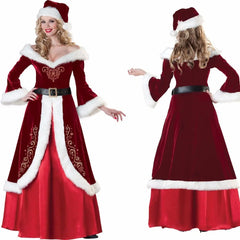 Christmas Queen Princess Dress Santa Claus dress - Mytrendss