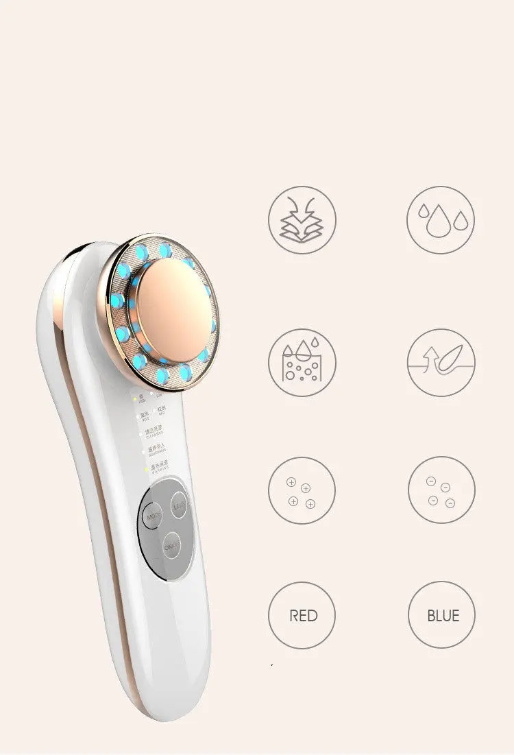 Facial Massager Skin Care Tools 7 In 1 Face Lifting Machine Galvanic Facial Machine Face Tightening Machine For Skin High Frequency Facial Machine Mytrendss