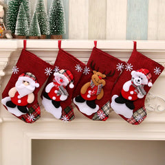 Christmas gift bag christmas hanging socks - Mytrendss