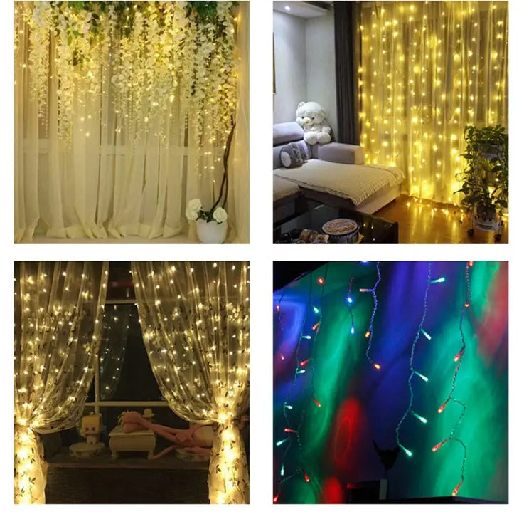 Christmas LED Curtain Lights - Mytrendss