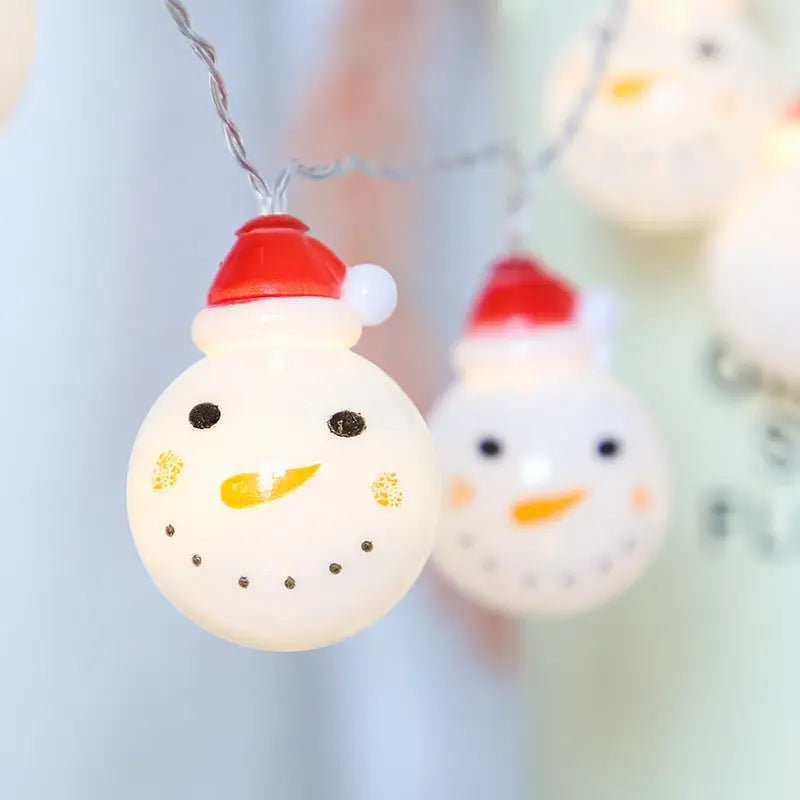 Snowman string lights Christmas lights decoration lights - Mytrendss