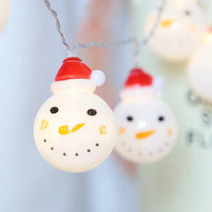 Snowman string lights Christmas lights decoration lights - Mytrendss