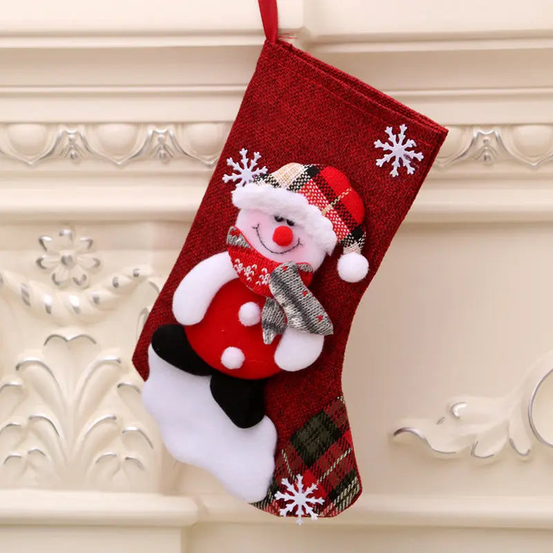 Christmas gift bag christmas hanging socks - Mytrendss