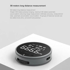 Distance Measuring Instrument Electronic Measuring Ruler Tape Measure High Definition Digital LCD High Precision Electronic Measuring Ruler Tool Mytrendss